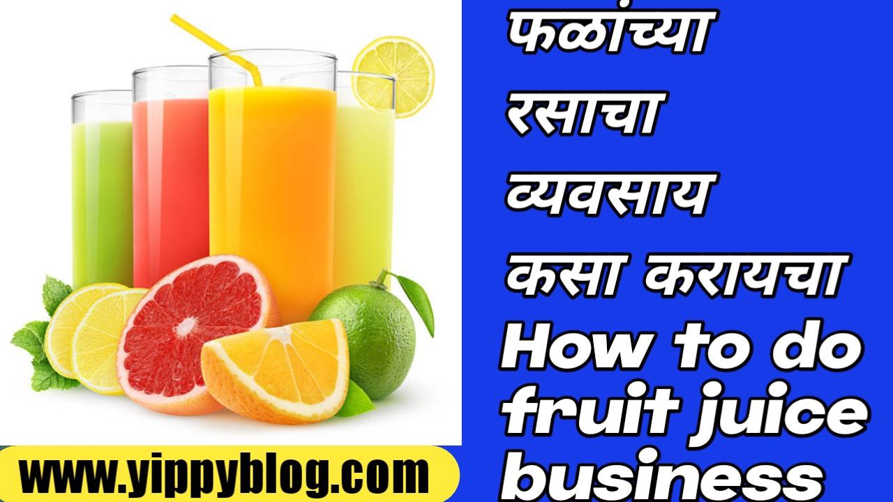 How to do fruits juice business